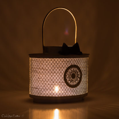 Rustic Lantern - Metal Lantern Centerpiece - Candle Holder - Nautical Wedding Decor - Home Decor - Wedding Lantern/ LIMITED EDITION